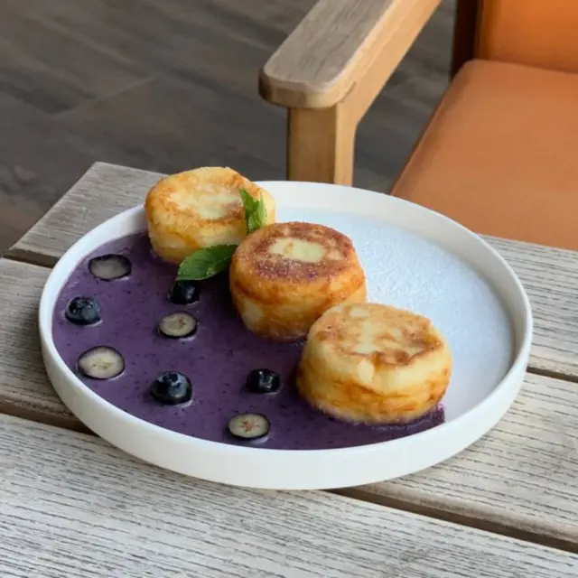 Blueberry Plombir Syrniki