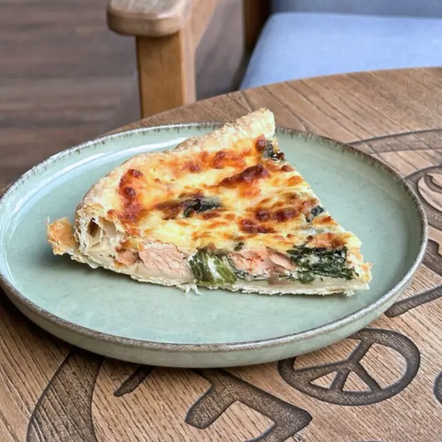 Salmon Quiche