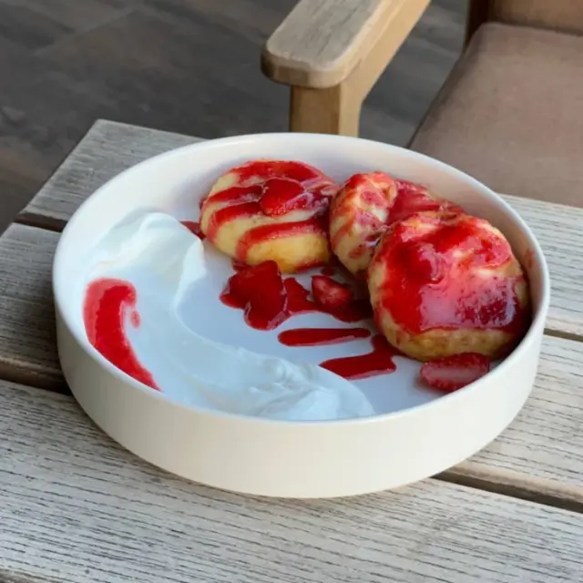 Strawberry Syrniki