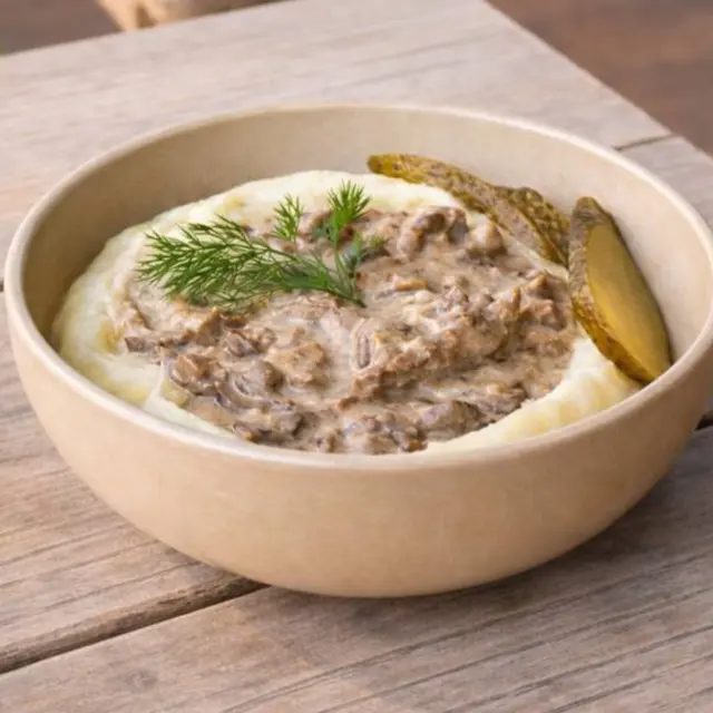Beef Stroganoff