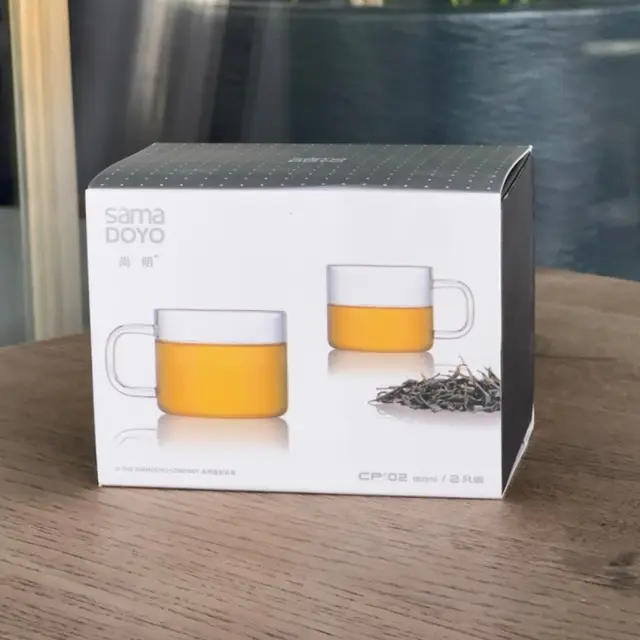 Glass TEA Cups 150 Ml, 2pcs