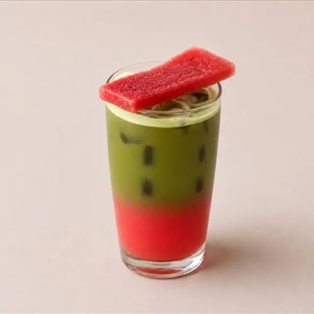 Watermelon Iced Matcha